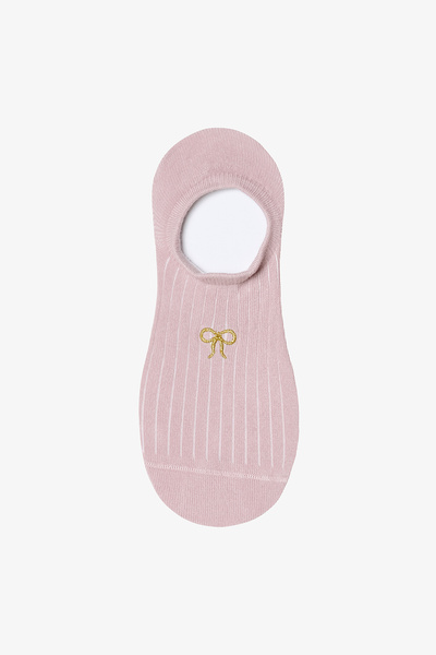 Penti 3 Pairs Cotton Bow Embroidered Sneaker Socks