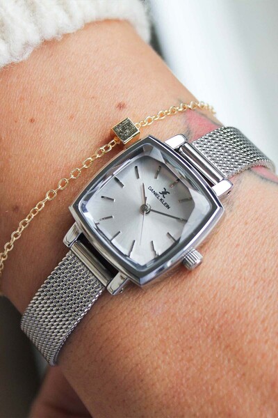 Daniel Klein DK351163 Çelik Hasır Kordonlu Kadın Kol Saati