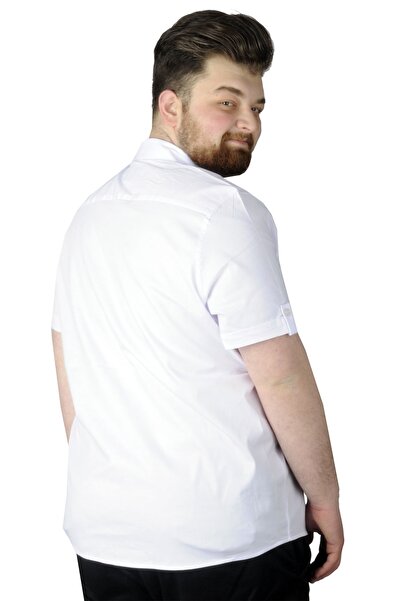 ModeXL Mode Xl Large Size Shirt Printed God Day 22366 White