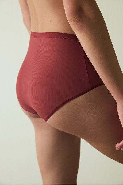 Penti Bordo Essentials High Waist Panties