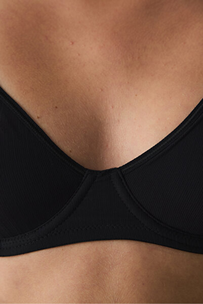 Penti Black Donna Underwire Unpadded Bra