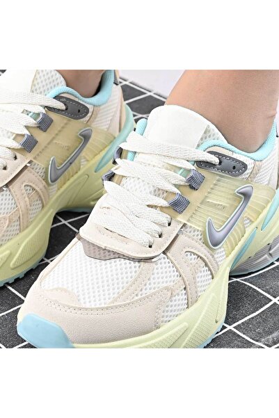 Tmall Pantofi sport pentru femei, cu inserții de plasă, TM1D1432, bej