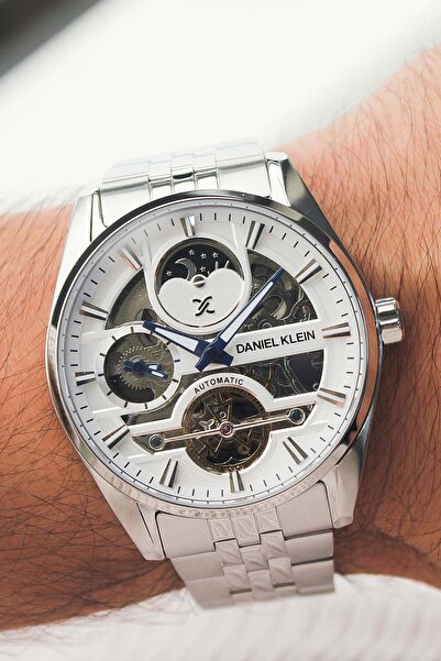 Daniel Klein Dk442205 Steel Band Automatic Men's Wristwatch