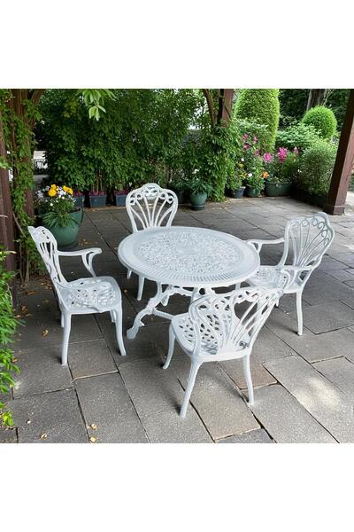 ReHome Alüminyum Masa Sandalye Takımı cg721