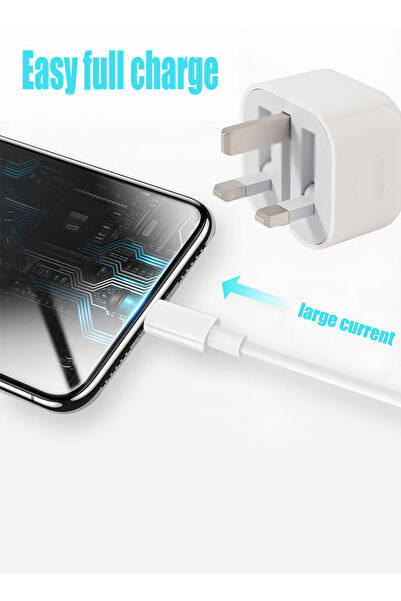 Generic iPhone 20W Fast Charging Kit with 1m USB‑C to Lightning Cable