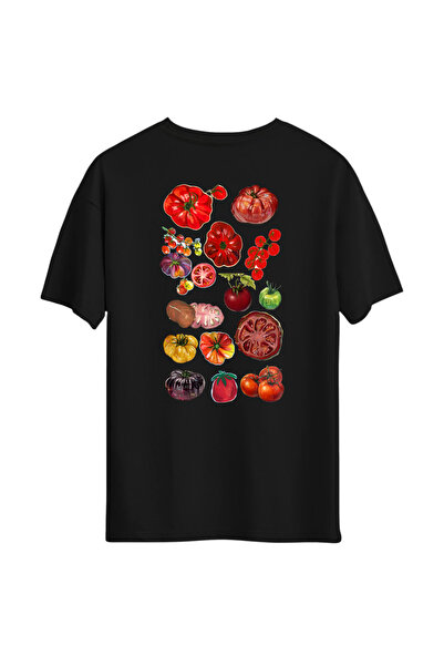 Açık Garaj تي شيرت بتصميم الطماطم لموسم الصيف، تي شيرت رجالي، تي شيرت نسائي، تي شيرت للجنسين