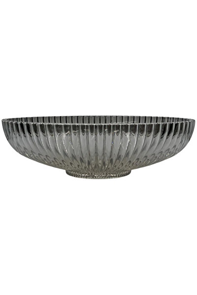 SanDonna PERLA tempered glass washbasin, black