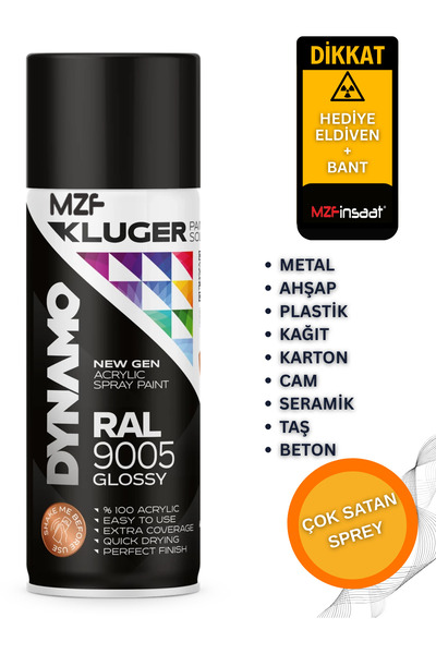 MZF SPREY BOYA AHŞAP-METAL-PLASTİK- RÜTUŞ- BOYASI