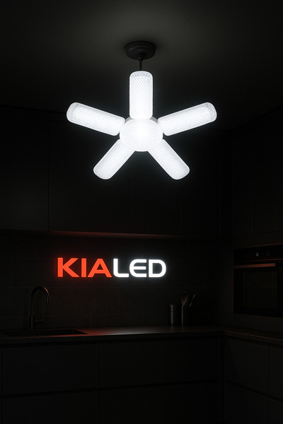 kialed ampul kristal pervane 5+1