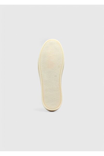 Ramsey Λευκά δερμάτινα αθλητικά παπούτσια