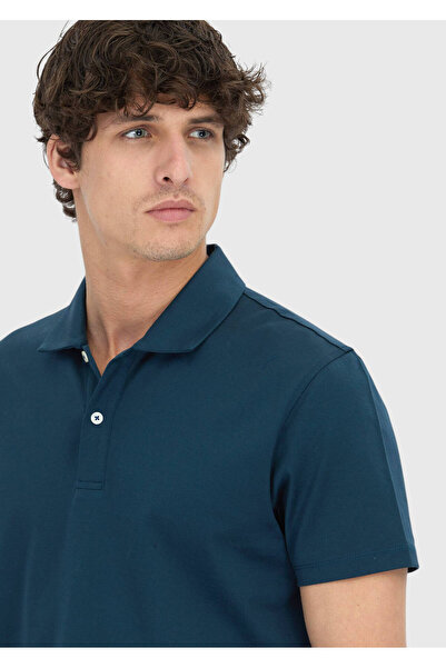 Ramsey Μπλουζάκι από 100% βαμβάκι με λαιμόκοψη πόλο
