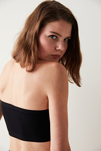 Penti Nu Basic Strapless Black Bra