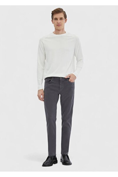 Ramsey Πλεκτό πουλόβερ Ecru Crew Neck Jacquard