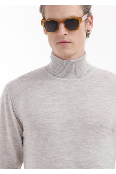 Ramsey Ανοιχτό μπεζ Πλεκτό Πλεκτό Πλεκτό 100% Μαλλί