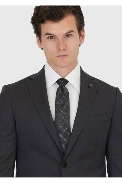 Ramsey Anthracite Straight Regular Fit 100% Wool Suit