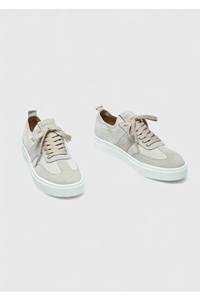 Ramsey Beige Suede Sneakers