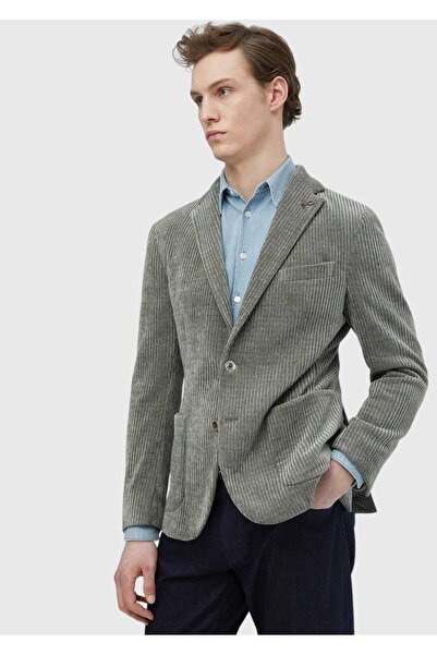 Ramsey Μπουφάν με ανοιχτό πράσινο σχέδιο με λεπτή εφαρμογή στον ώμο