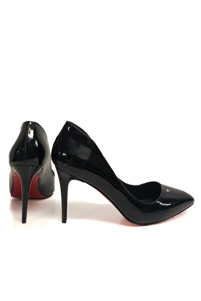 HAYYSHOES Kadın Siyah Stiletto Topuklu Ayakkabı