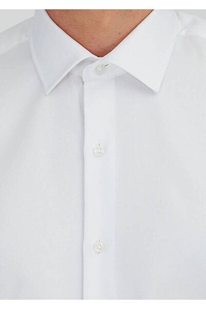 Ramsey White Regular Fit Woven Classic 100% Cotton Shirt