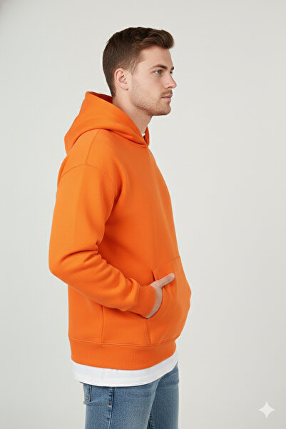 MBEY1989 Πορτοκαλί Unisex Oversize Hoodie