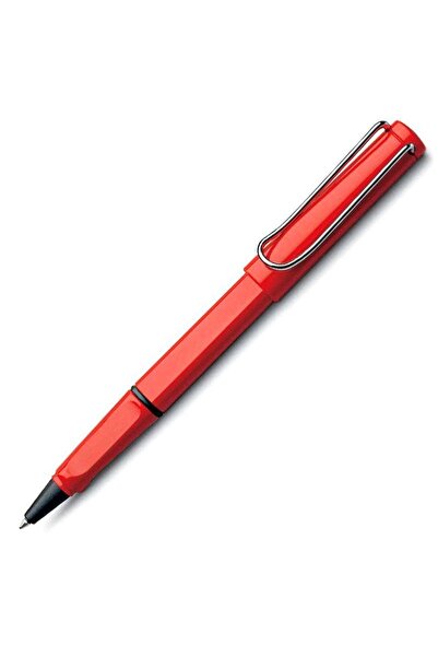 Lamy Bright Red Safari 316 Roller Plastic Pen