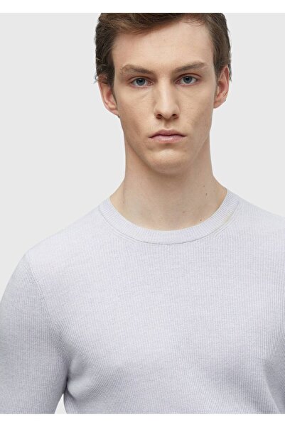 Ramsey Ліла Велосипедний комір Плоский в'язаний трикотажний светр з вовняною сумішшю