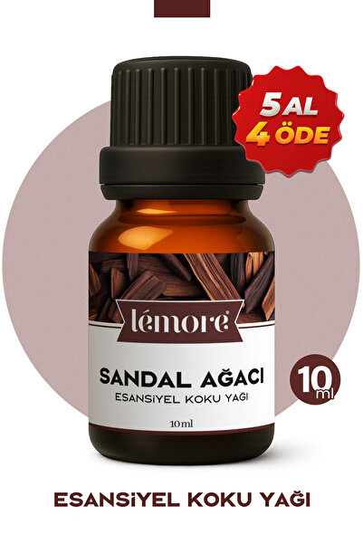 Lemore Sandal Agaci Koku Yağı Buhurdanlık Yağı Difüzör Esansı Küre 10ml
