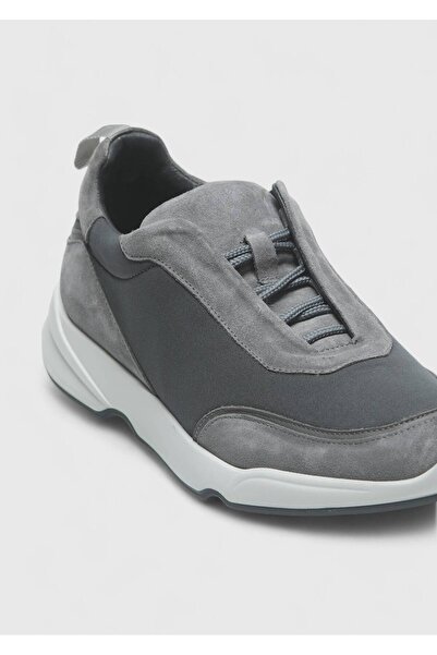 Ramsey Αθλητικά παπούτσια από γκρι ύφασμα