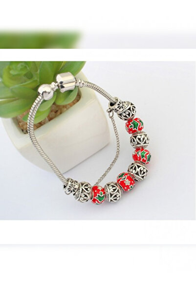 OEM Brățară „Winter Nature” – Bradul de Argint, simbolul speranței și al luminii 18 cm