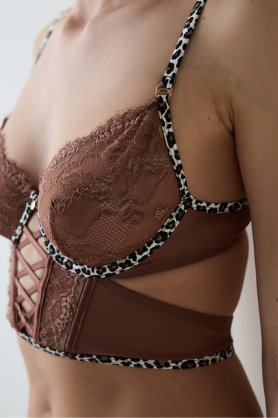 Penti Leo Wire Brown Bustier