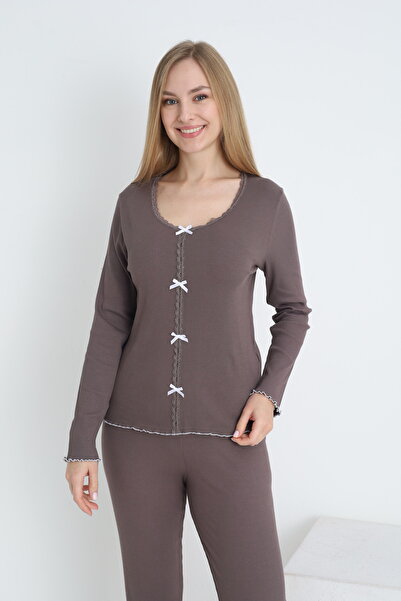 Cotpark Women's 100% Cotton Stretch Fabric Pajama Set 30466