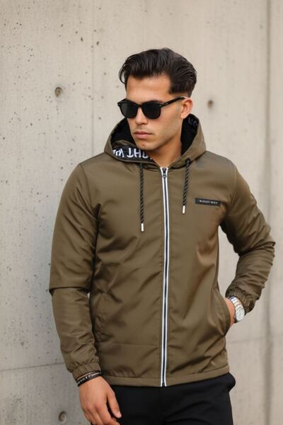 comstar Дощовик з капюшоном і кишенями, хакі