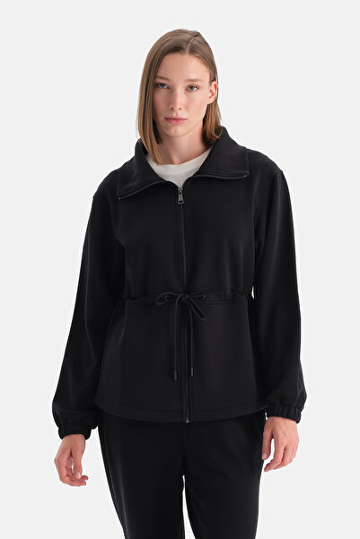 Dagi Women's Waist-Adjustable Long Modal Sweatshirt