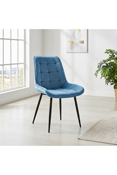 ARTA DOOR Onix Chairs Dark Turquoise Textile, - Modern, HoReCa, Kitchen, Living Room, Office, Bedrooms, Hallways