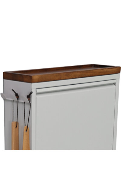 Furni24 Kapaklı Metal Ayakkabılık, 3 ve 4 Kapaklı, Aksesuarlı Çeşitli