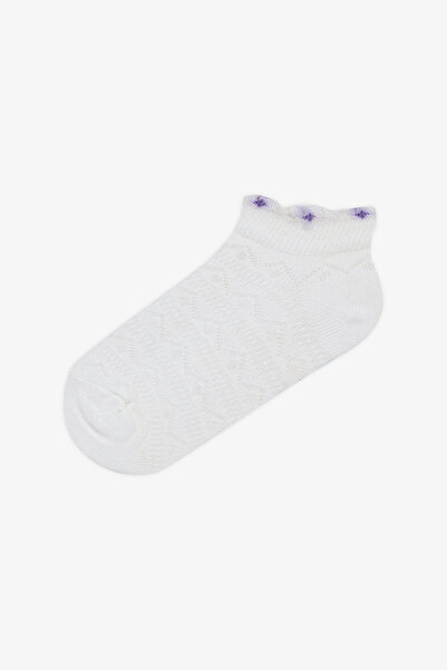 Penti Girl's Floral 3-Piece Booties Socks