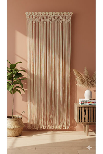 Hediselim Macrame Curtain Door and Wall Decoration