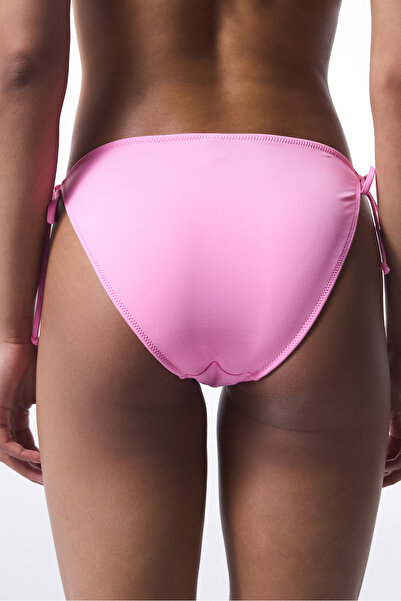 Penti Light Pink Tie-Up Low Waist Bikini Bottom