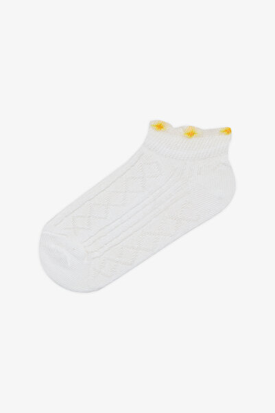 Penti Girl's Floral 3-Piece Booties Socks