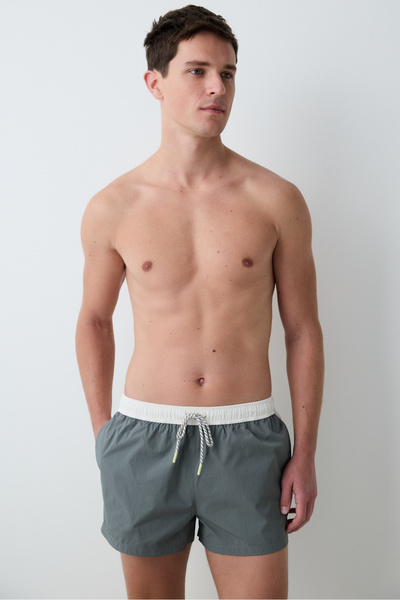Penti Γκρι ανδρικό σορτς μαγιό Lagos