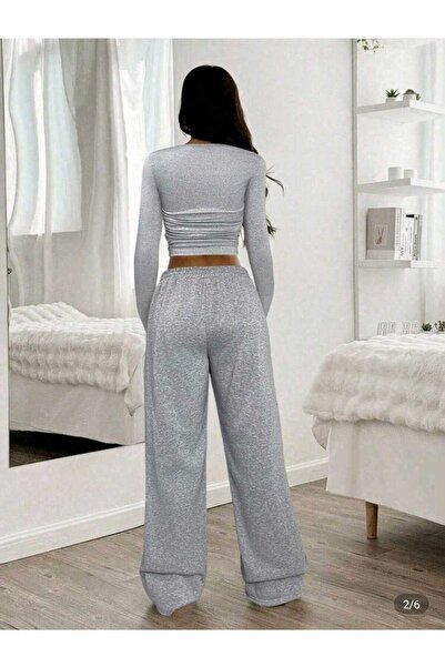 BERYY MODA ΧΕΙΜΩΝΑΣ 3 τεμάχια Μαύρο Γκρι Ναυτικό Μπλε Φαρδύ Χειμερινό Φούτερ Φούτερ Μεγάλο Μέγεθος