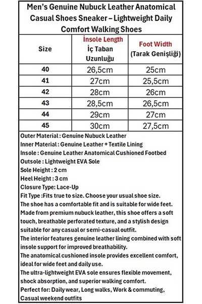 TwoEgoist Чоловічі справжні нубокові шкіряні анатомічні повсякденні спортивні черевики - кросівки