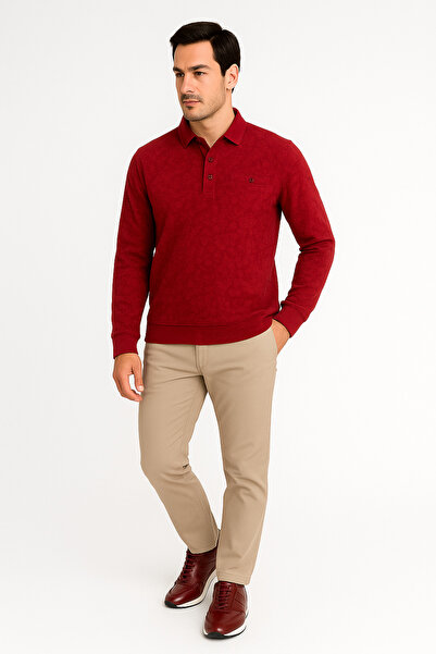 BLU Polo Yaka Sweatshirt