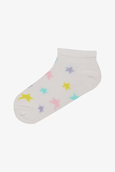 Penti Girl's Star 4-Piece Multicolored Booties Socks