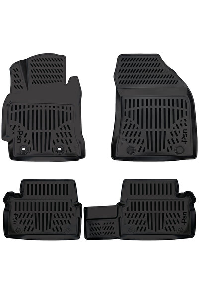 Psn TOYOTA AURIS 2 E180 (2012-2018) İle Uyumlu - Araca Özel Paspas