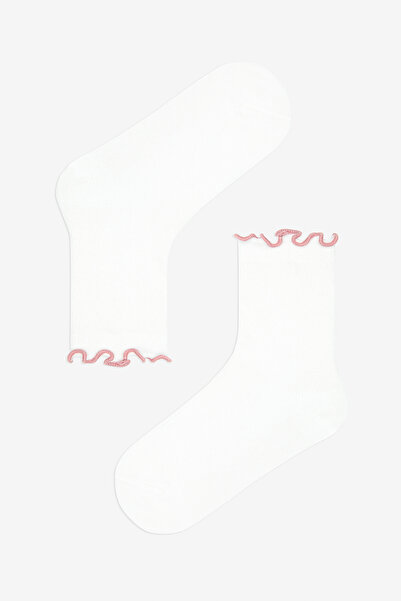 Penti Цветни блестящи чорапи от 2 части за момиче