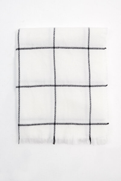 Addax Square Patterned Shawl Shawl2019-A4