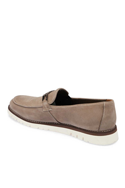 Tergan Vizon Hakiki Nubuk Deri Erkek Loafer - E24I1AY56783-A65