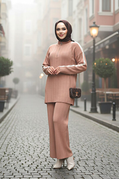 N.S NEVA STYLE Μπισκότα Τεσσέτρο Πλεκτά Σετ Διπλό 50163BS