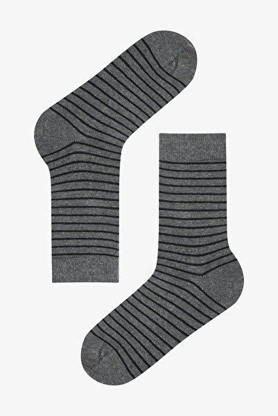 Penti Detailní pánské černé ponožky